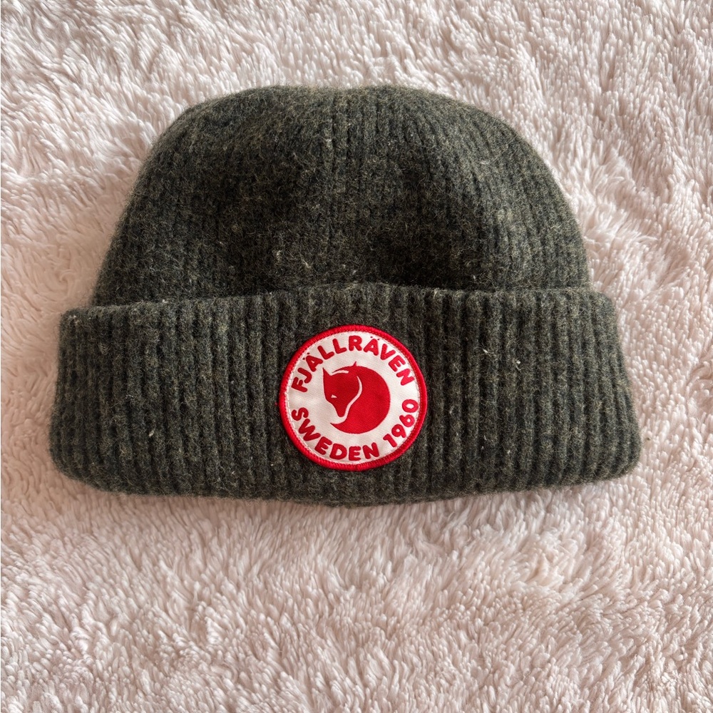 Fjallraven Kids Olive Beanie